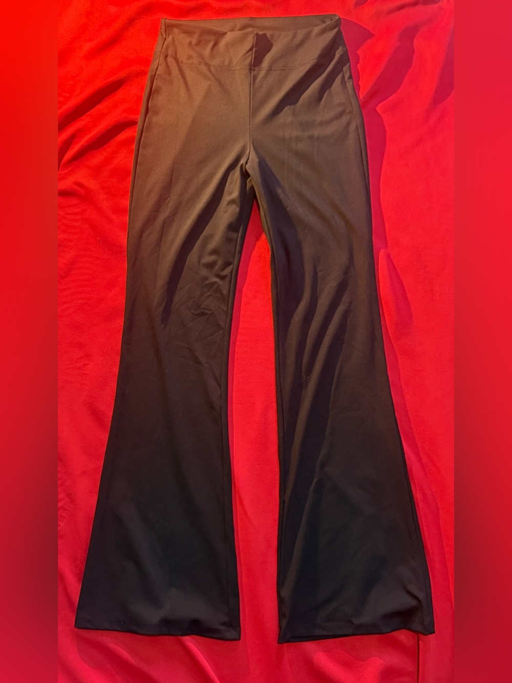 Express Black Bootcut Pull On Stretch Leggings-Women’s Medium, 32” Inseam